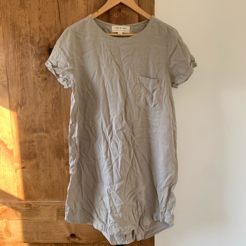 Cloth and stone dress